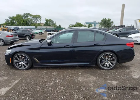 2019 BMW M550I xDrive из США, поврежденный, VIN WBAJB9C5XKB287927